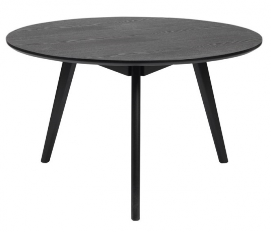 Sofabord 'Yumi' Rundt 90cm - Sort