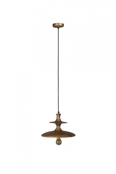 Loftlampe 'Cath' 34x34 - Brun