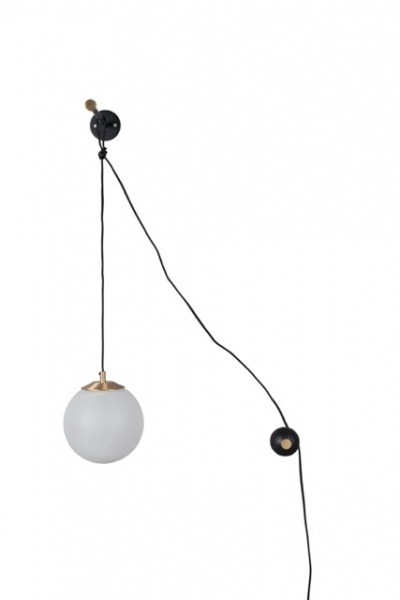 Væglampe 'Bulan' 32x61 - Hvid