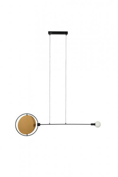 Loftlampe 'Sirius' 35x133 - Sort