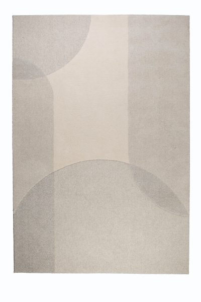 Uldtæppe 'Dream' 160x230cm - Natur/Grå
