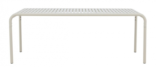 Havemøbelbord 'Pego' 200x100cm - Beige
