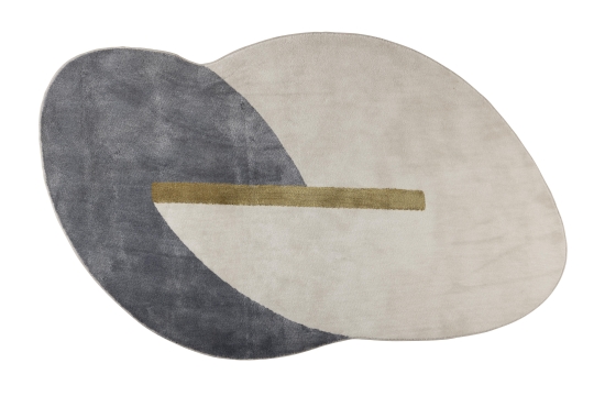 Tæppe 'Phila' 160x257cm - Blå