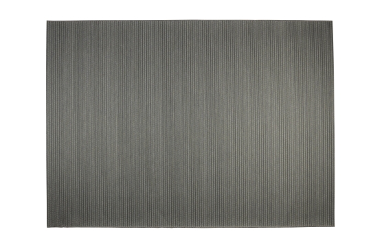 Uldtæppe 'Waves' 170x240cm - Sort