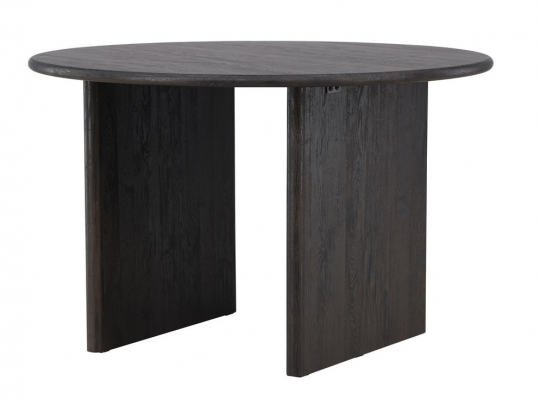 Spisebord 'Smedby' Rundt 120cm - Sort