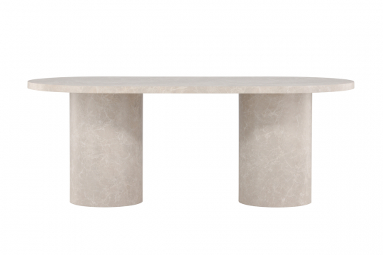Spisebord 'Narvik' 100x200cm - Beige