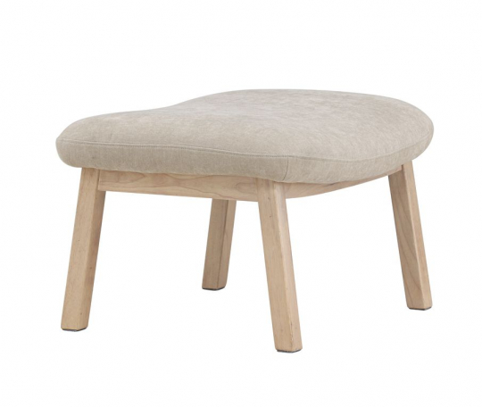 Fodskammel 'Lecce' - Beige