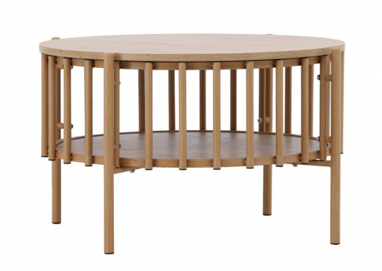 Sofabord 'Runvik' Rundt 80cm - Natur