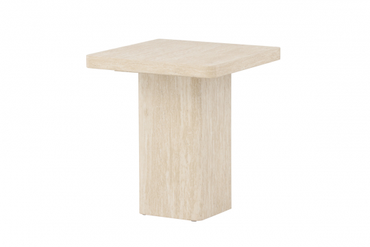 Sofabord 'Qvart' 50x50cm - Beige