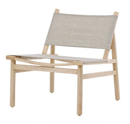 Lounge stol 'Kinna' - Natur