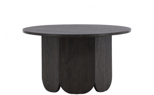 Sofabord 'Björkvik' Rund 80cm - Sort