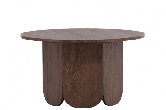 Sofabord 'Björkvik' Rund 80cm - Mocka