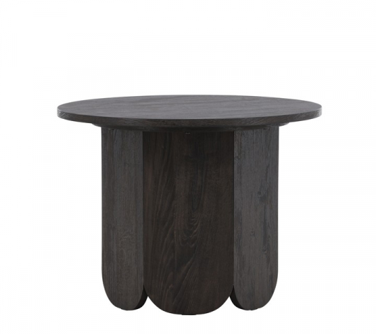 Sofabord 'Björkvik' Rund 60cm - Sort