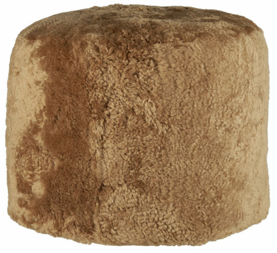 Siddemåtte 'Lamb fur' - Brun