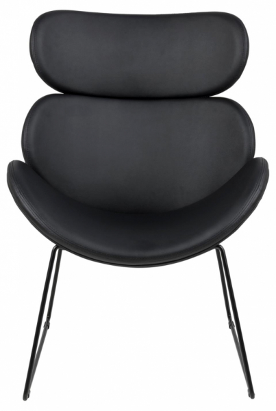 Lænestol 'Hushum' 90cm - Sort