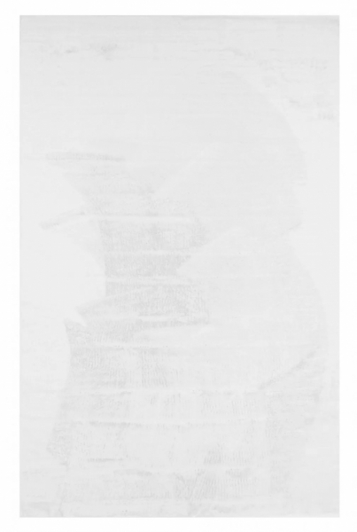 Gulvtæppe 'Aranga Super Soft' 80x180cm - Hvid