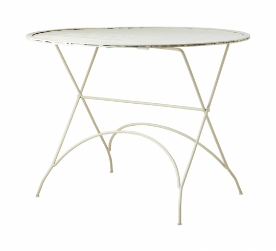 Bord 'Visby' Rundt 100cm - Hvid