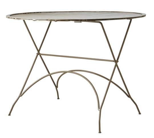 Bord 'Visby' Rundt 100cm - Beige