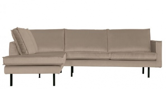 Hjørnesofa 'Rodeo' - Khaki - Venstre