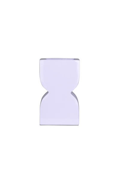 Vase Cones S 'Shiny Lilac' - Lilla
