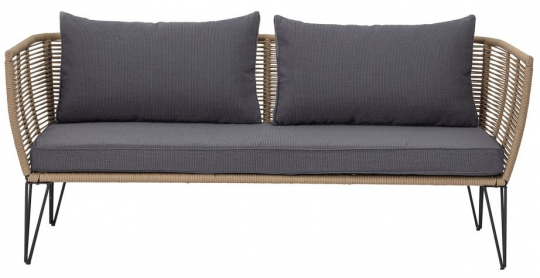 Sofa 'Mundo' - Natur/Grå