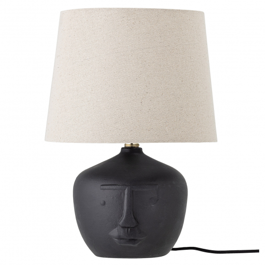 Bordlampe 'Matheo' - Sort/Terrakotta