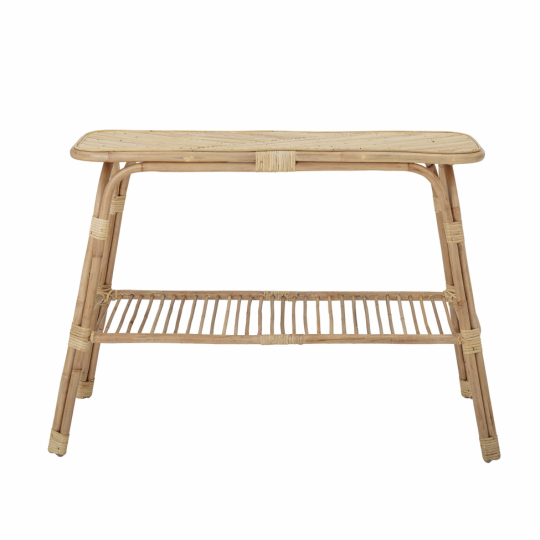 Avlastningsbord 'Thenna' - Natur/Rattan