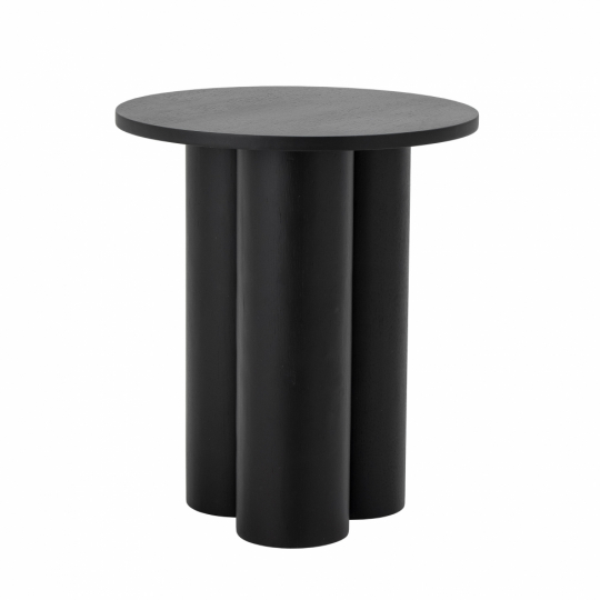 Sidebord 'Aio' 45cm Rund - Sort