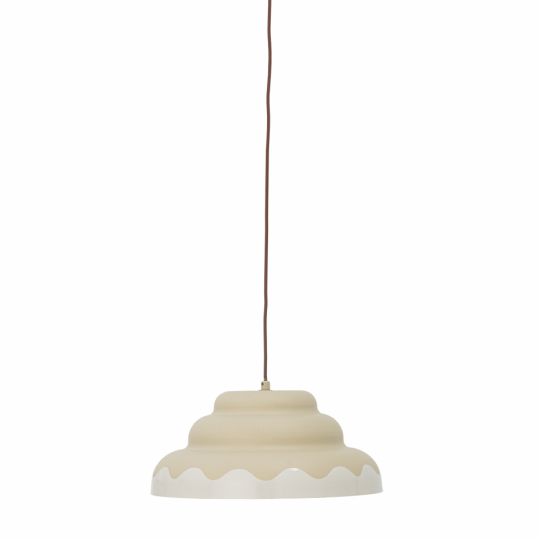 Loftlampe 'Lacya' 40cm Rund - Natur