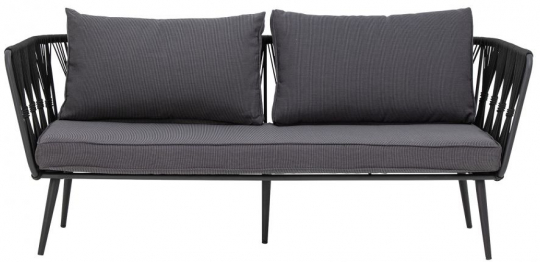 Sofa 'Pavone' - Sort