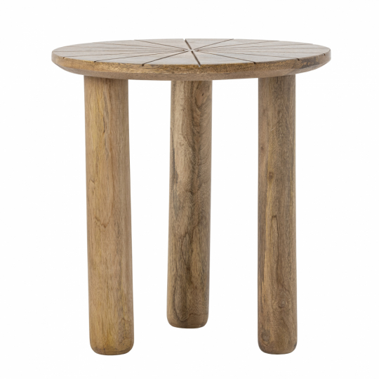 Sofabord 'Stella' 40cm Rundt - Natur