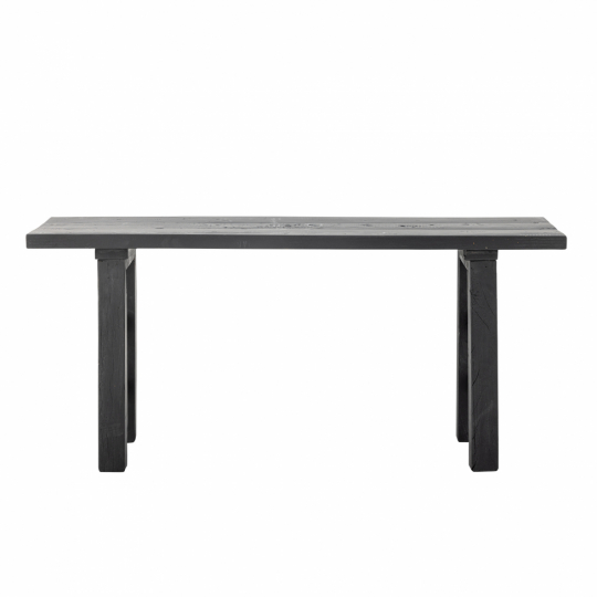 Bænk 'Riber' 102x32cm - Sort