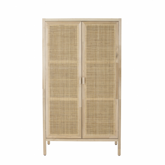 Skab 'Marikka' - Natur/Rattan
