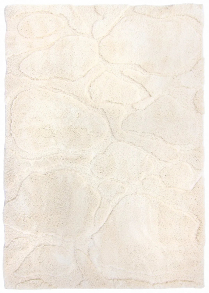 Gulvtæppe 'Mabel' 120x180cm - Hvid