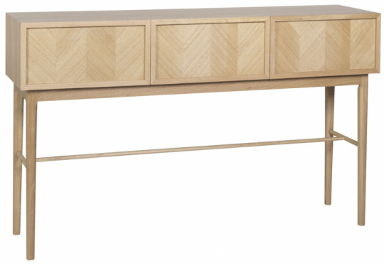Sidebord 'Herringbone' - Eg