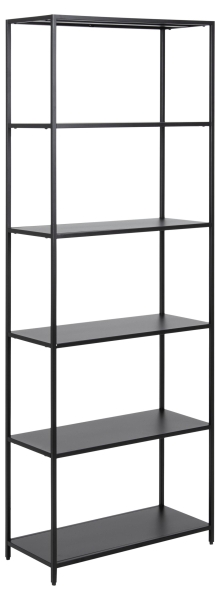 Bogreol 'Newcastle' 185cm - Sort