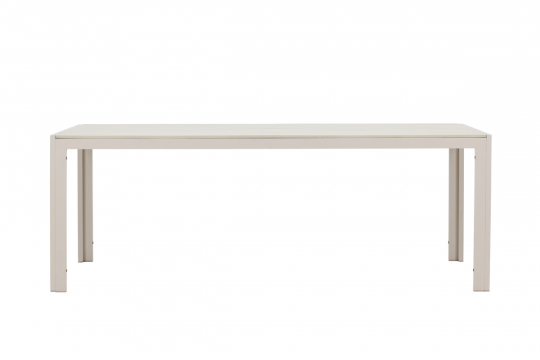 Spisebord 'Mirko' 205x74cm - Beige