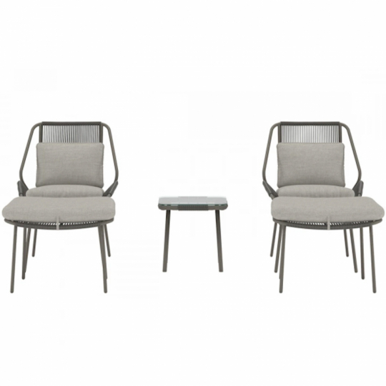 Loungesæt 'Zakynthos' - brun