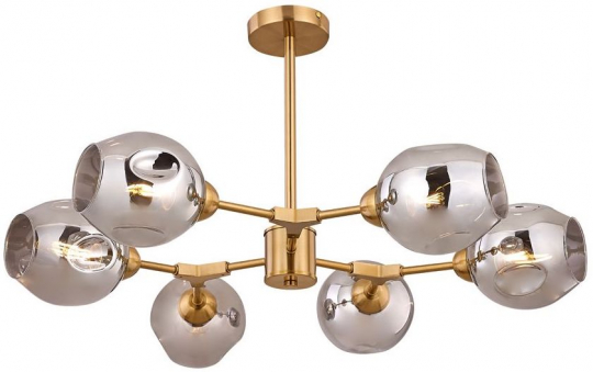 Loftlampe 'Bright' X5 - Smokey
