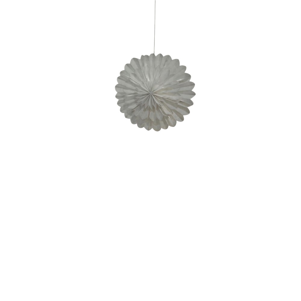 Adventsstjerne 'Lotus' 45cm - Hvid