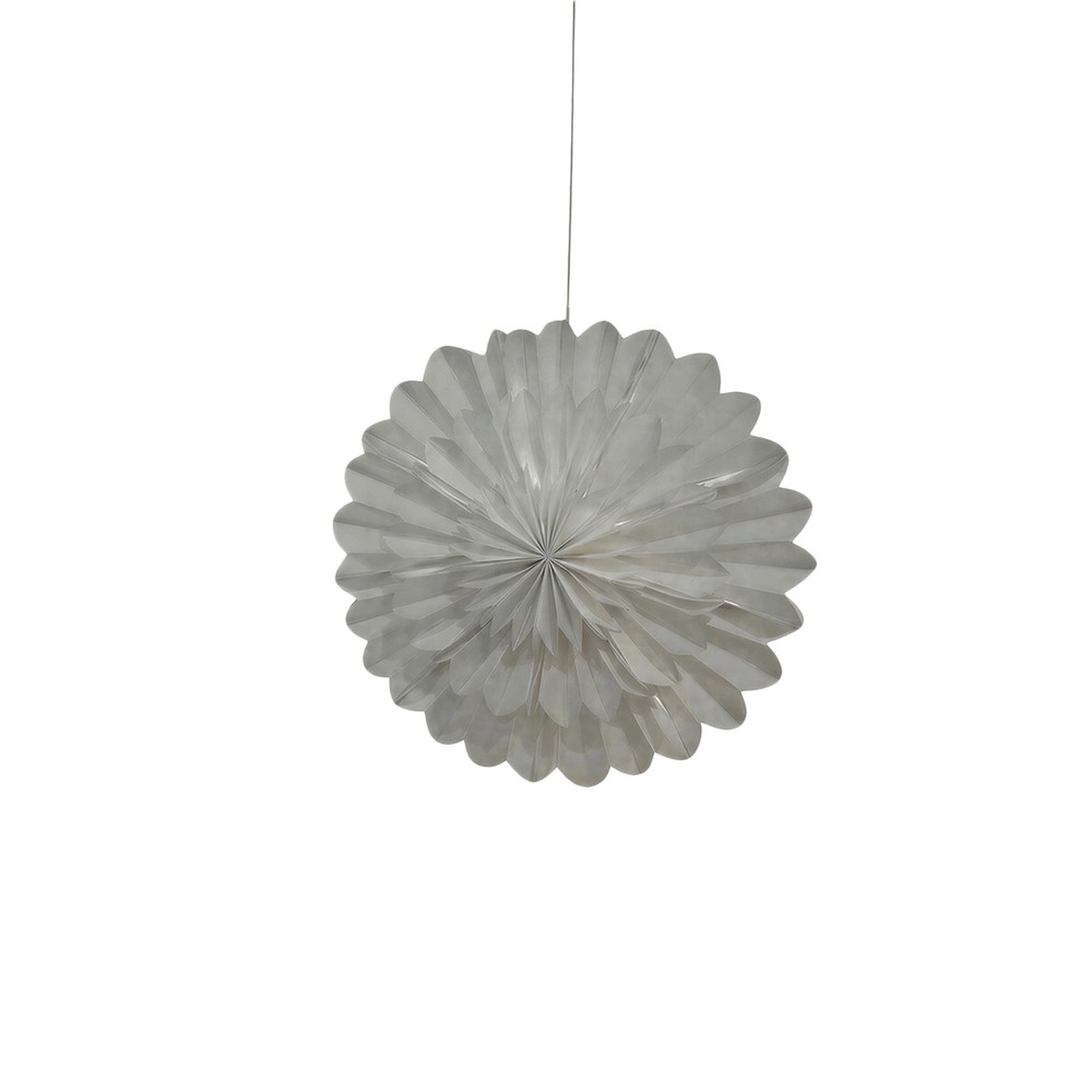 Adventsstjerne 'Lotus' 45cm - Hvid