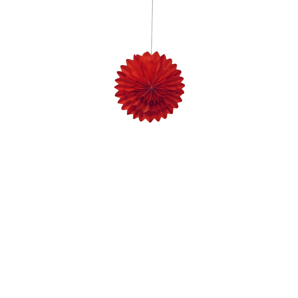 Adventsstjerne 'Lotus' 45cm - R&oslash;d
