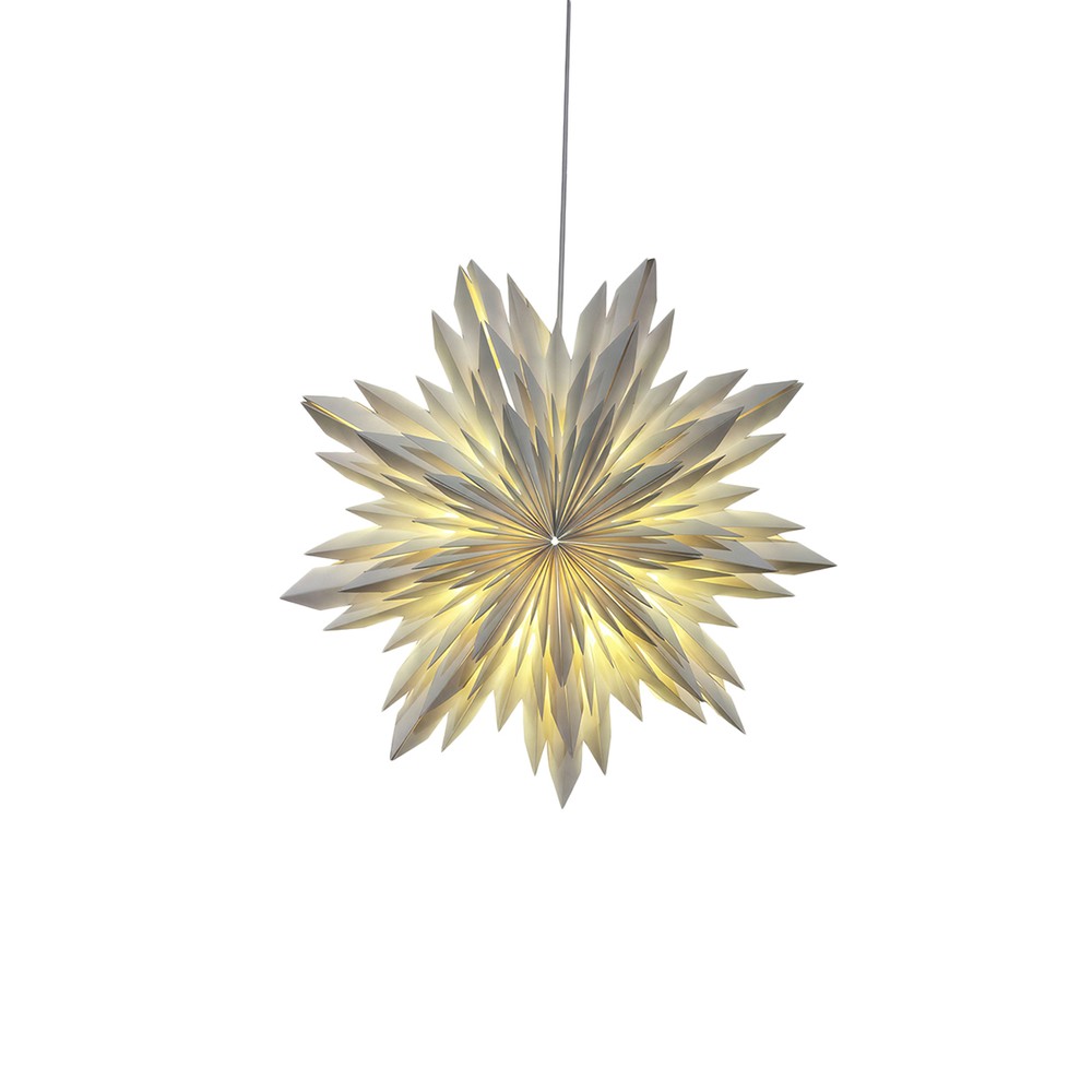 Adventsstjerne 'Oslo' 45cm - Hvid