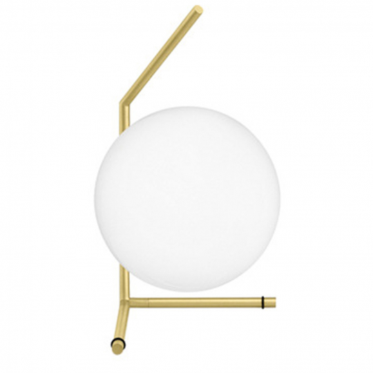 Bordlampe 'Satin' M - Messing