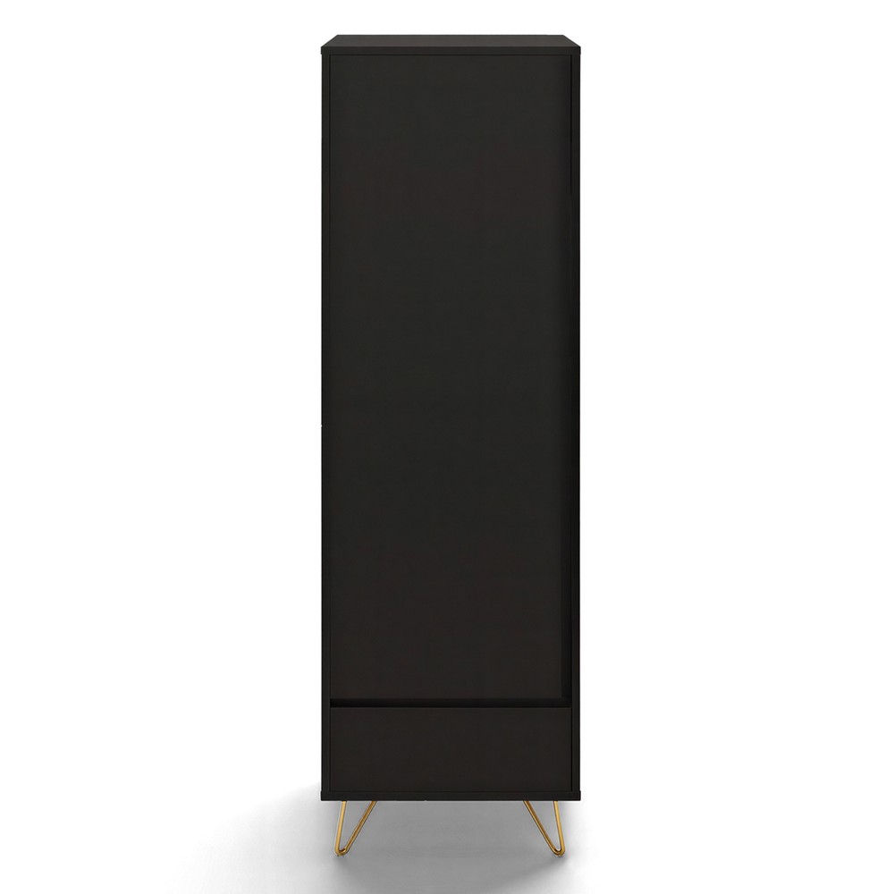 Garderobe 'Elle' - Sort/Messing