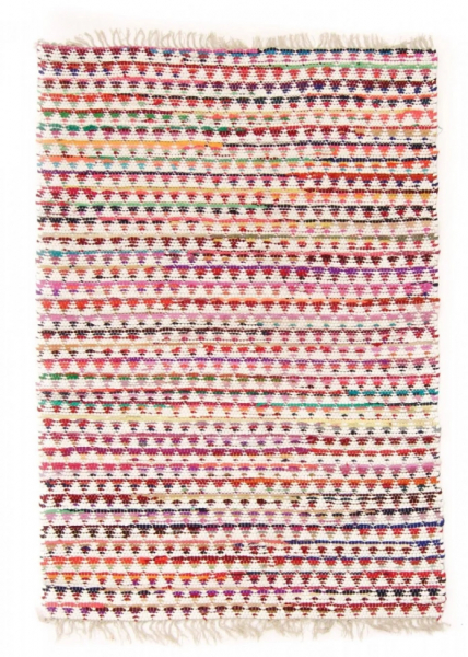 Kludetæppe 'Lindby' - Multi