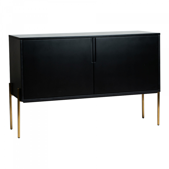 Sideboard 'Frölunda' - Sort/Guld