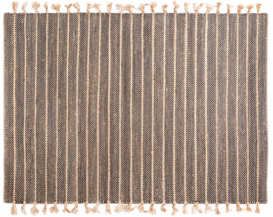 Tæppe 'Striped Sand' - Natur 160x230