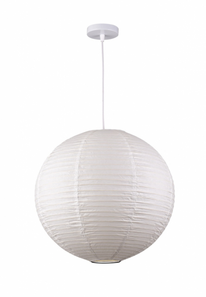 Rislampa 'Lycka' - Hvid 40cm