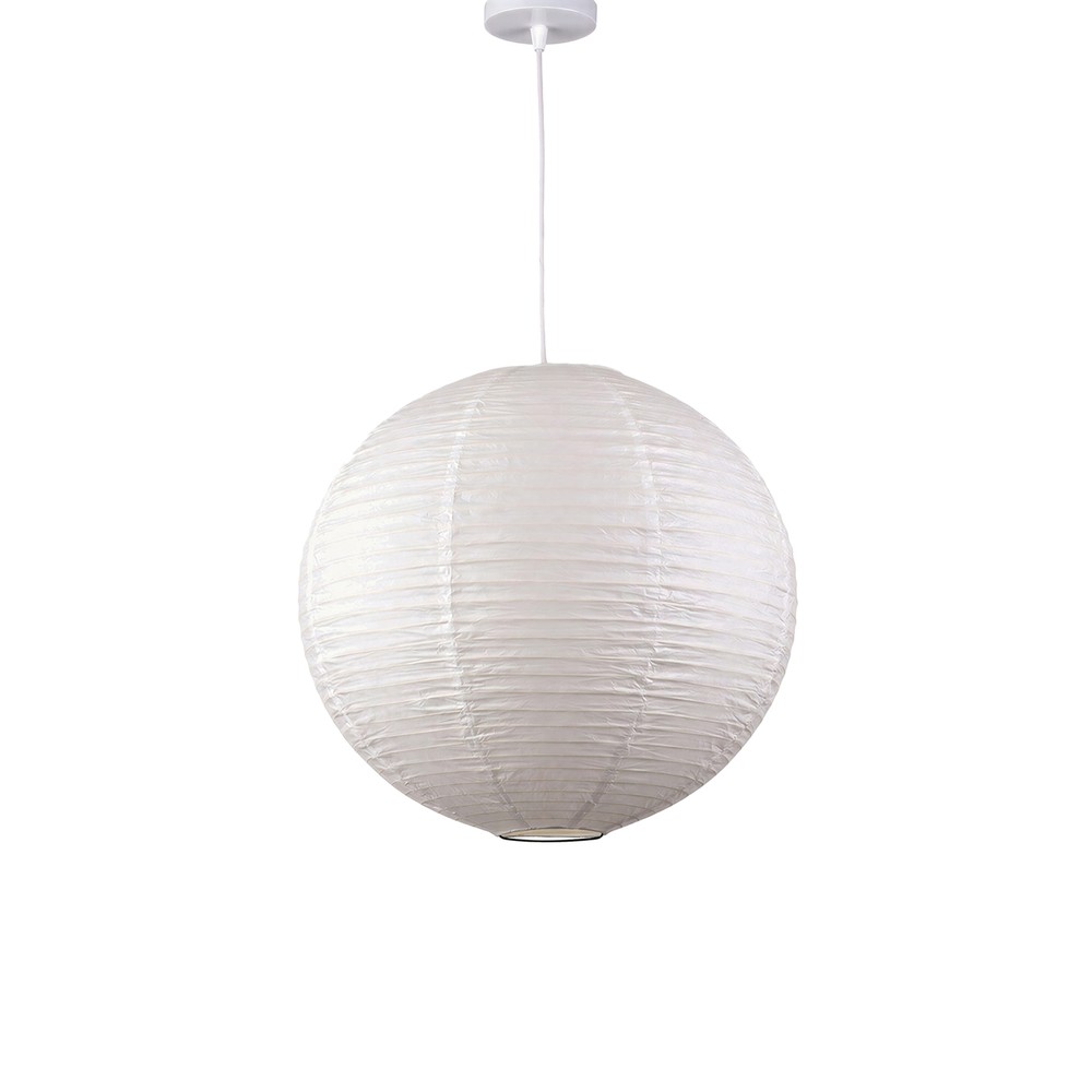 Rislampa 'Lycka' - Hvid 40cm